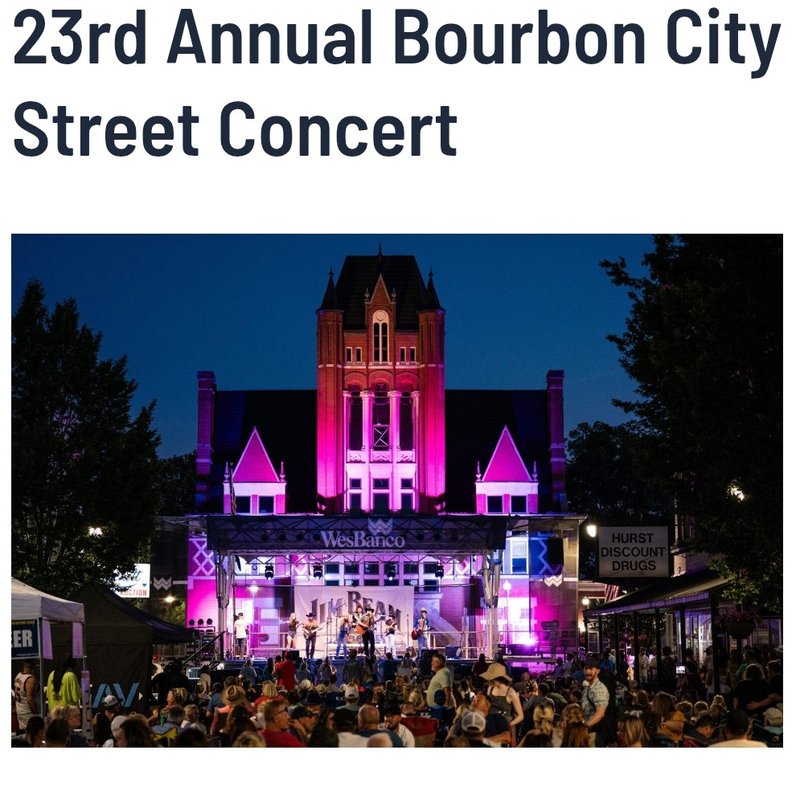 Bourbon City Street Concert