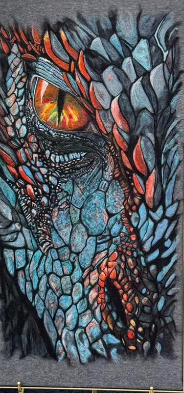 Dragon eye artwork