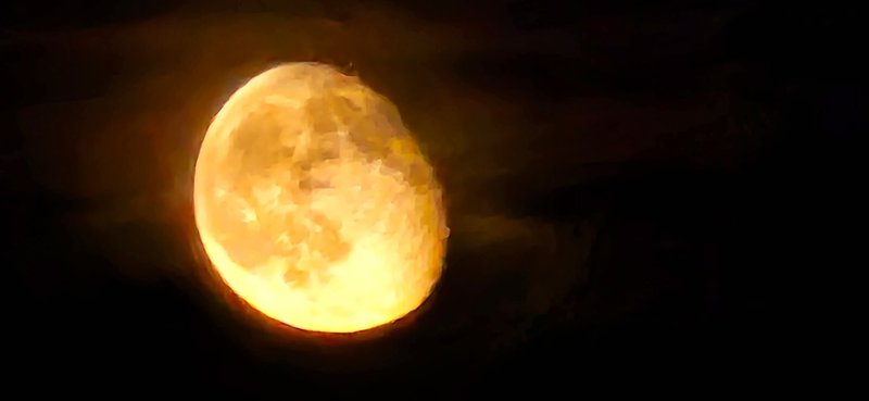 Golden moon