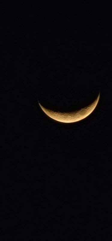 Crescent moon